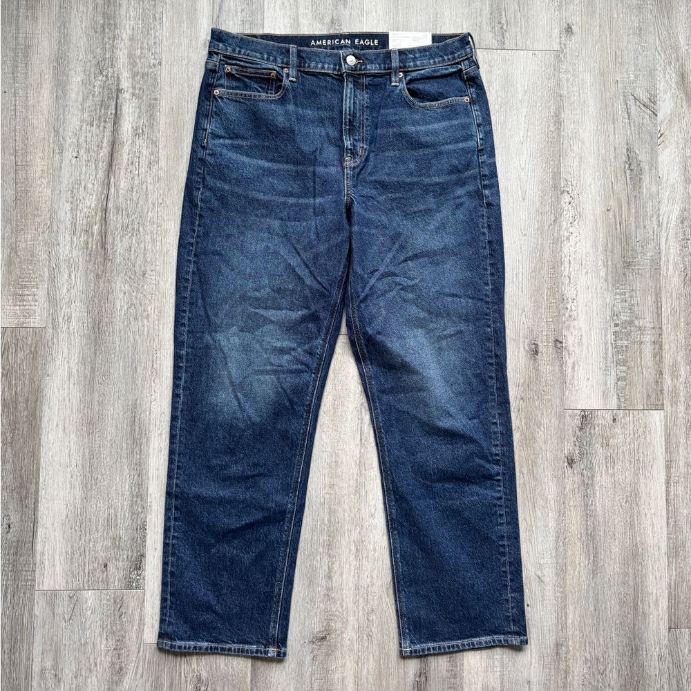 American Eagle straight leg ankle jeans